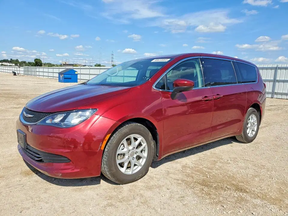 2C4RC1DG1HR610387 — 2017 Chrysler Pacifica, Передняя часть, фото до ремонта