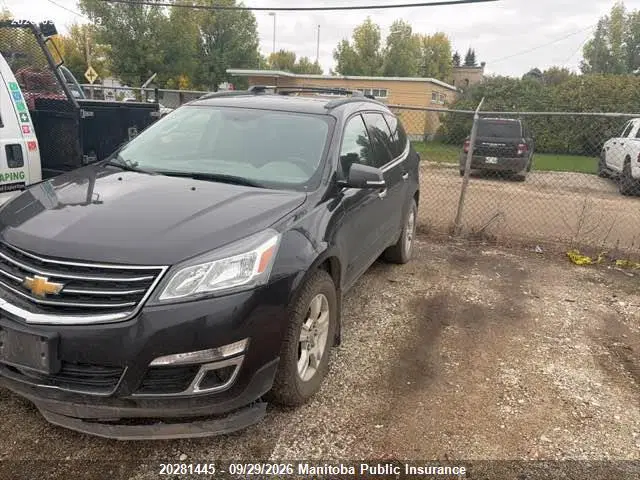 2017 Chevrolet Traverse Lt VIN 1GNKVHKDXHJ326779 фото 2