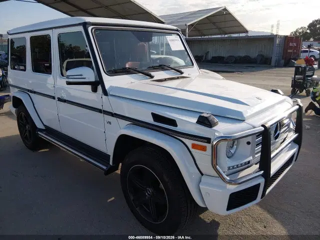WDCYC3KH1JX294543 — 2018 Mercedes-Benz G 550 4MATIC, Левый бок (Left Side), фото до ремонта