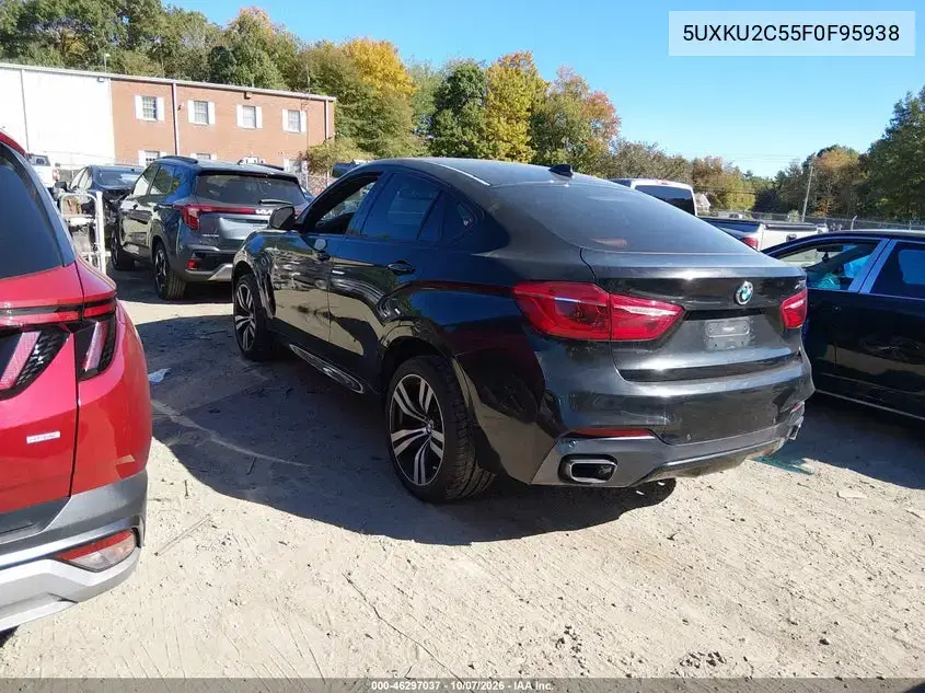 2015 BMW X6 xDrive35I VIN 5UXKU2C55F0F95938 фото 4