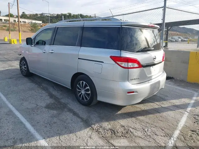 2014 Nissan QUEST S VIN JN8AE2KP6E9106522 фото 3