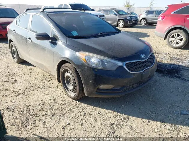 KNAFX4A88E5229194 — 2014 Kia Forte EX, Задняя часть, фото до ремонта