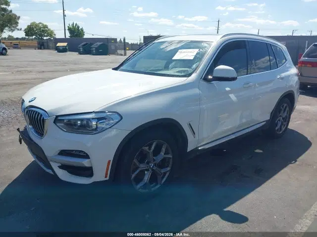 2021 BMW X3 Sdrive30i VIN 5UXTY3C06M9F59509 фото 2