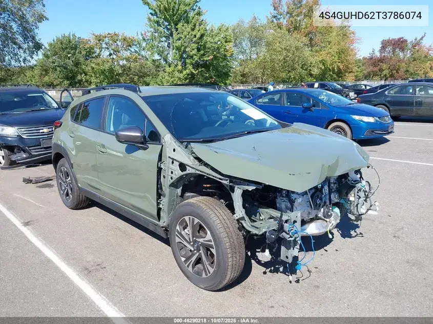 4S4GUHD62T3786074 — 2026 Subaru XV, передняя часть, фото до ремонта
