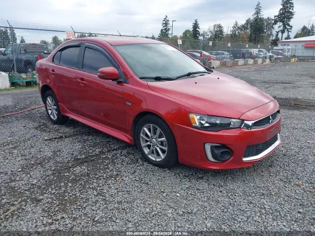 JA32U2FU7GU001912 — 2016 Mitsubishi Lancer ES, Задняя часть слева (Left Rear), фото до ремонта