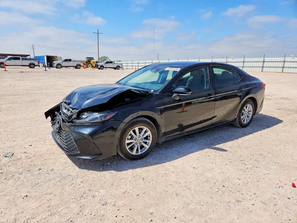 4T1DAACK4SU022947 — 2025 Toyota Camry, Передняя часть, фото до ремонта