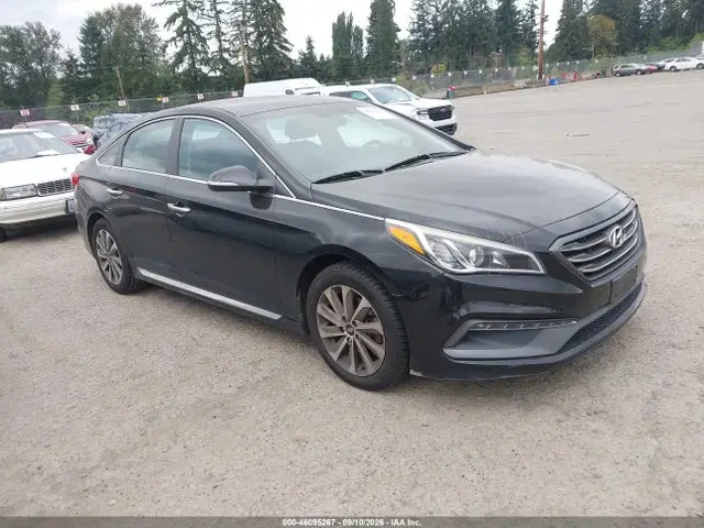 5NPE34AF9FH086394 — 2015 Hyundai Sonata Sport, Естественный износ, фото до ремонта