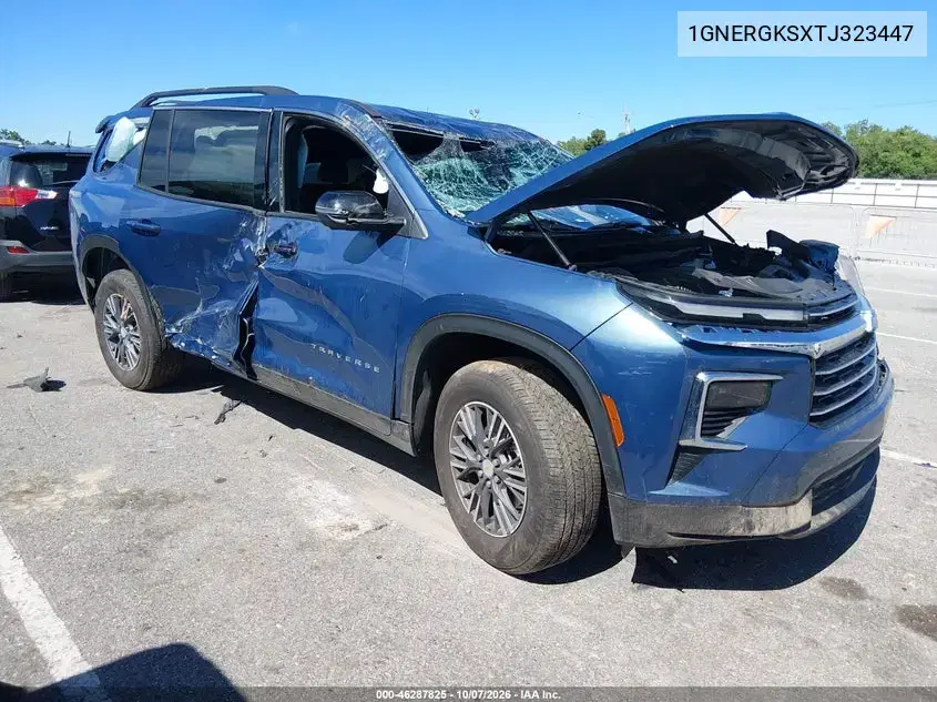 1GNERGKSXTJ323447 — 2026 Chevrolet Traverse, повреждения со всех сторон, фото до ремонта
