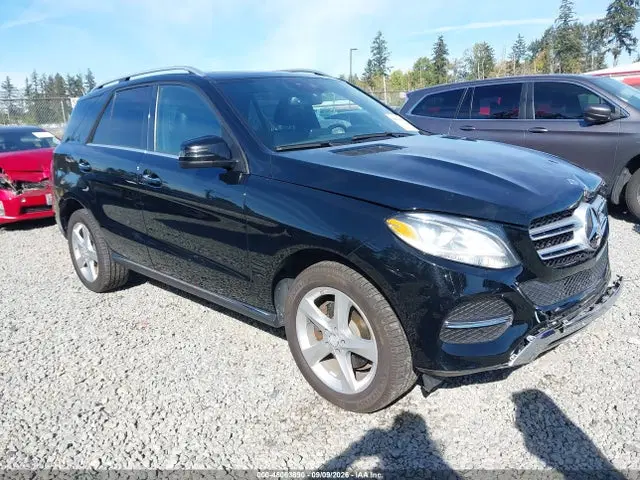 4JGDA5HB9GA742821 — 2016 Mercedes-Benz GLE 350 4MATIC, Передняя часть, фото до ремонта