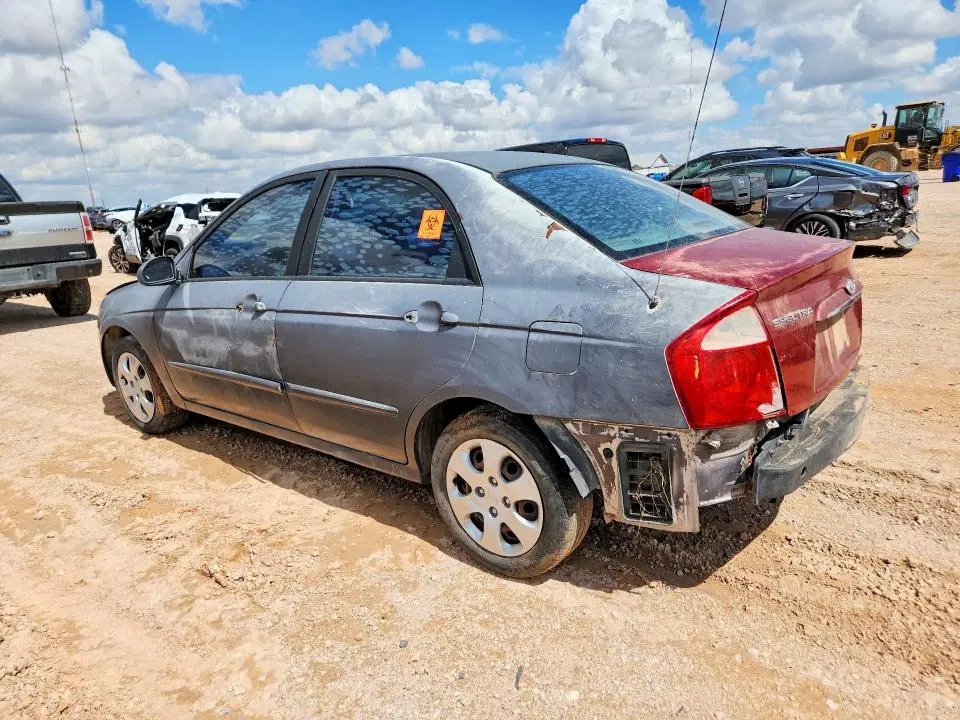 2006 KIA SPECTRA VIN KNAFE121165311520 фото 2