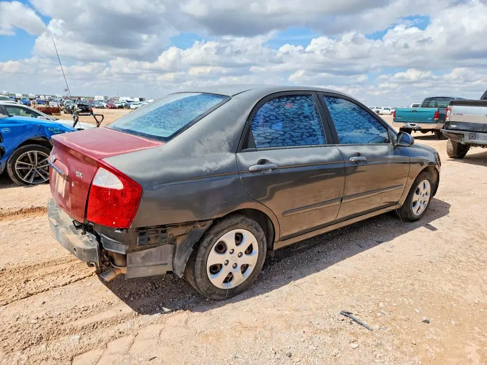 2006 KIA SPECTRA VIN KNAFE121165311520 фото 3