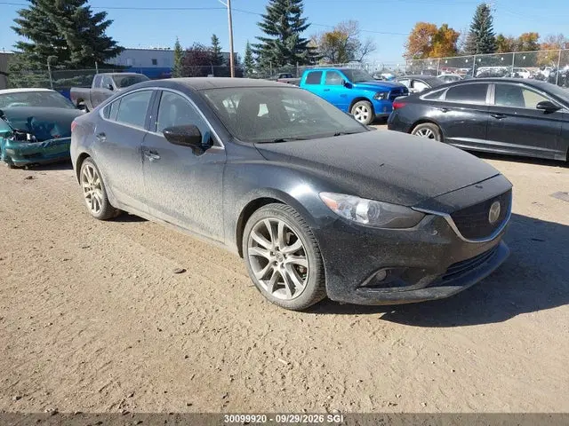 JM1GJ1W64E1130779 — 2014 Mazda 6 Grand Touring, Град, фото до ремонта