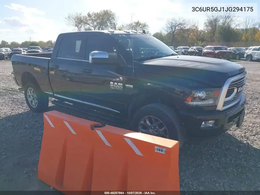 3C6UR5GJ1JG294175 — 2018 RAM 2500, повреждения со всех сторон, фото до ремонта