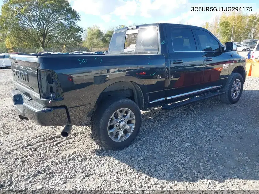 2018 Ram 2500 Limited 4X4 6'4 Box VIN 3C6UR5GJ1JG294175 фото 4