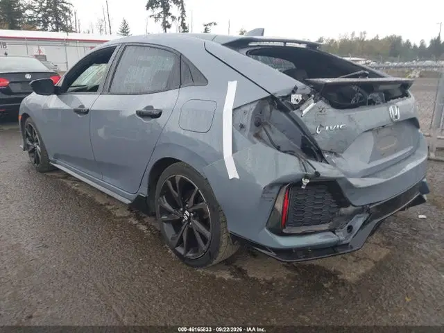 2018 Honda Civic Sport VIN SHHFK7H46JU224945 фото 3