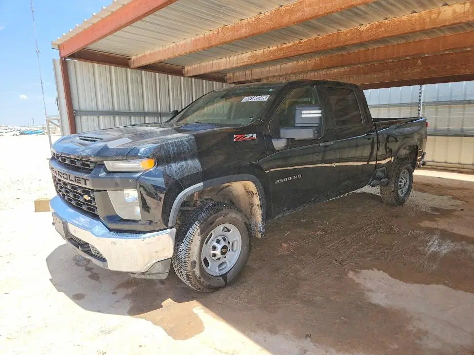 1GC4YLE79NF264534 — 2022 Chevrolet Silverado, Задняя часть, фото до ремонта