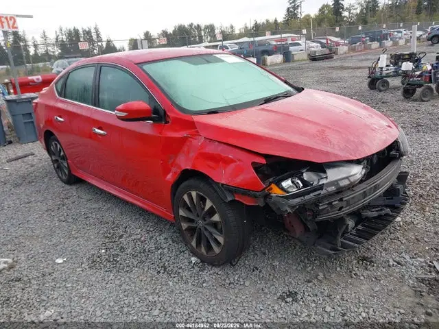 3N1AB7APXKY267418 — 2019 Nissan Sentra SR, Опрокидывание, фото до ремонта