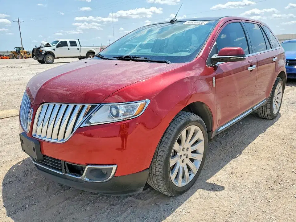 2LMDJ6JK9DBL60907 — 2013 Lincoln MKX, Передняя часть, фото до ремонта