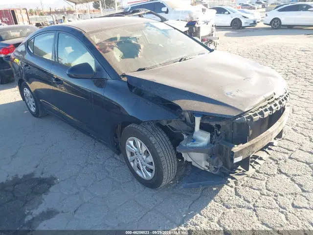 5NPD74LF0HH158647 — 2017 Hyundai Elantra SE, передняя часть, фото до ремонта