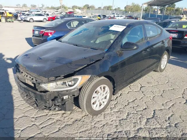 2017 Hyundai ELANTRA SE VIN 5NPD74LF0HH158647 фото 2