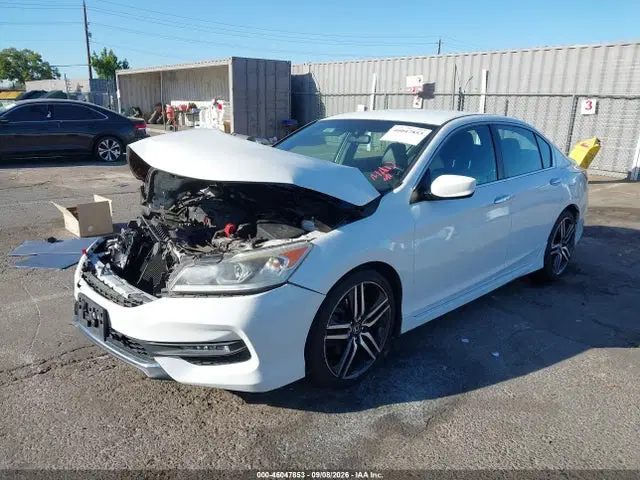 2017 Honda Accord Sport VIN 1HGCR2F56HA116361 фото 2