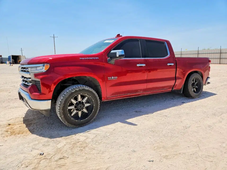1GCPAEED7PZ249308 — 2023 Chevrolet Silverado, Задняя часть, фото до ремонта