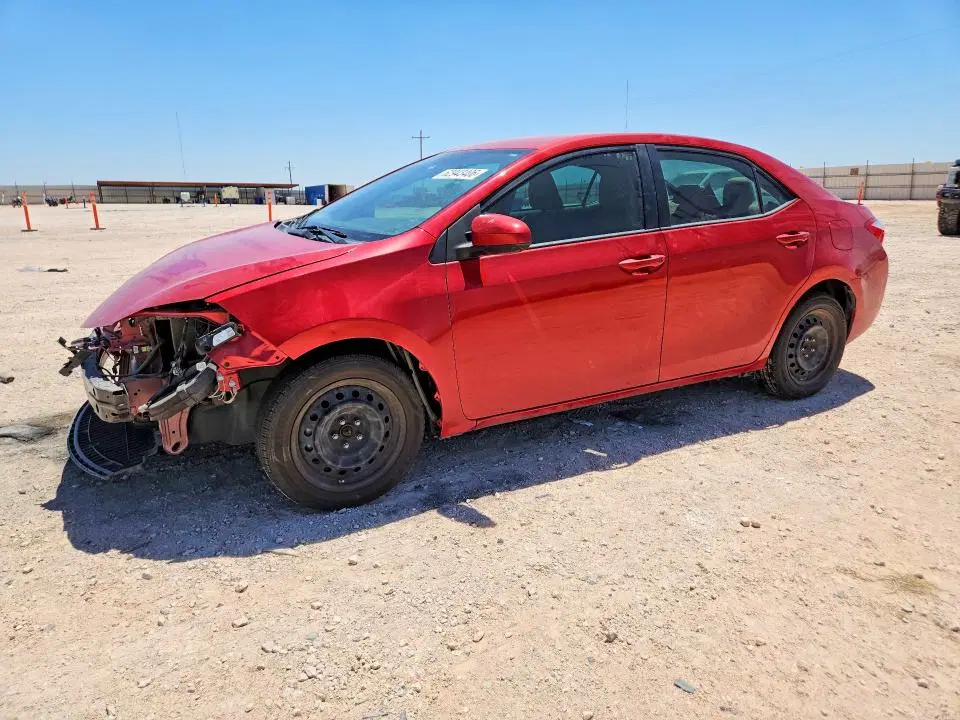 5YFBURHE5GP529560 — 2016 Toyota Corolla, Передняя часть, фото до ремонта