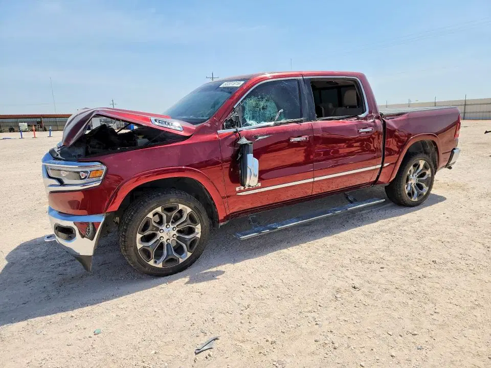 1C6RREHT9KN558399 — 2019 RAM 1500, Передняя часть, фото до ремонта