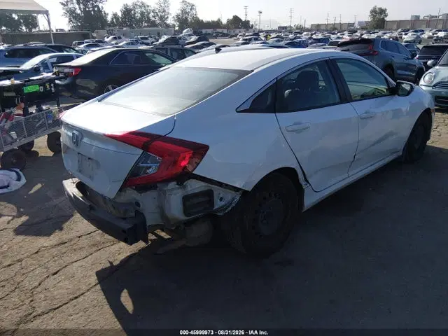 2020 Honda Civic Lx VIN 2HGFC2F63LH544695 фото 4