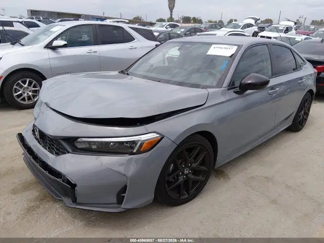 2025 Honda Civic Sport VIN 2HGFE2F5XSH514187 фото 2