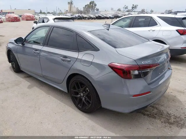 2025 Honda Civic Sport VIN 2HGFE2F5XSH514187 фото 3