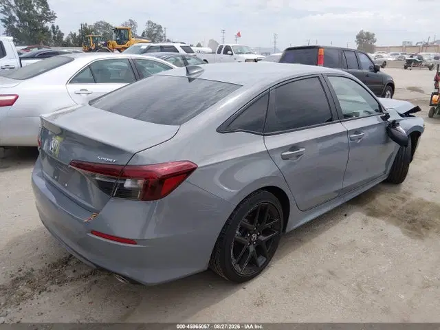 2025 Honda Civic Sport VIN 2HGFE2F5XSH514187 фото 4