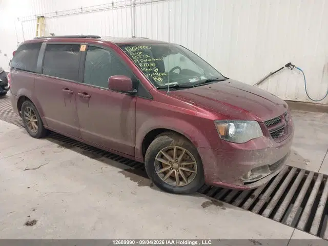 2C4RDGEG9KR653736 — 2019 Dodge Grand Caravan GT, Угон (Theft), фото до ремонта