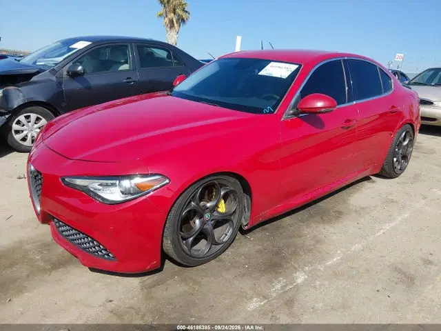 2018 Alfa Romeo Giulia Ti Rwd VIN ZARFAECN3J7576675 фото 2