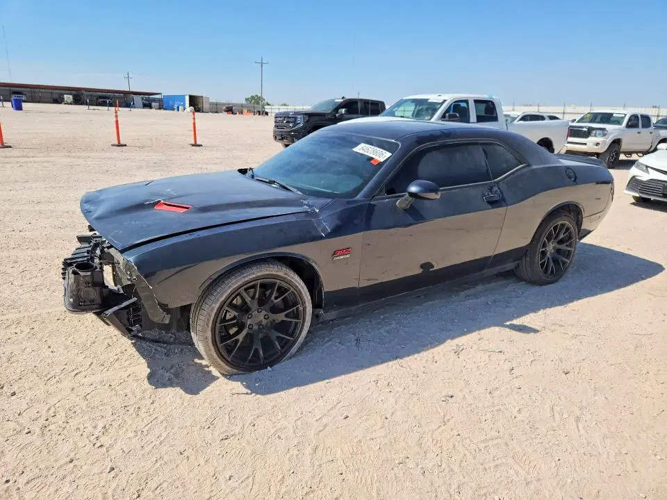 2C3CDZBT6JH232536 — 2018 Dodge Challenger, Передняя часть, фото до ремонта