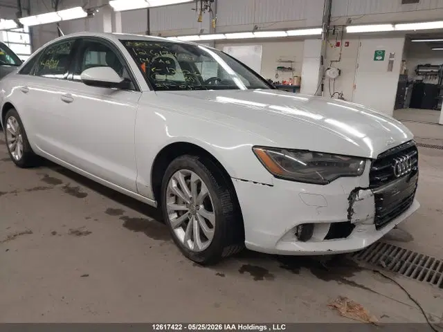 WAUHGCFC7EN128261 — 2014 Audi A6 Prestige, Передняя часть, фото до ремонта