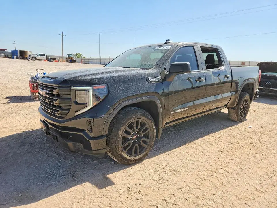 1GTPHAED1RZ331235 — 2024 GMC Sierra, Передняя часть, фото до ремонта