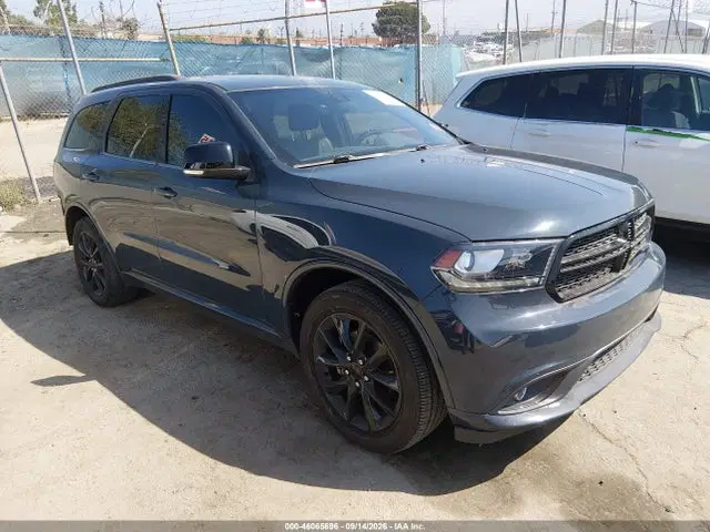 1C4RDHDGXJC100513 — 2018 Dodge Durango GT RWD, Задняя часть, фото до ремонта