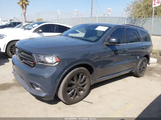 2018 Dodge Durango Gt Rwd VIN 1C4RDHDGXJC100513 фото 2