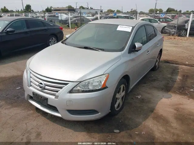 2014 Nissan SENTRA S VIN 3N1AB7AP7EY323030 фото 2