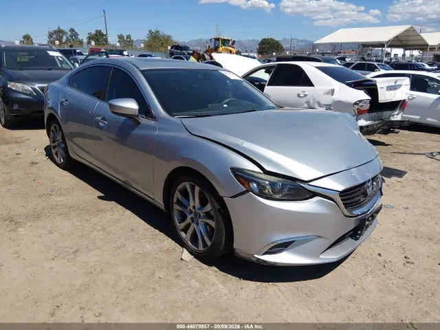 JM1GL1V51H1106690 — 2017 Mazda MAZDA6 Touring, Передняя часть слева (Left Front), фото до ремонта