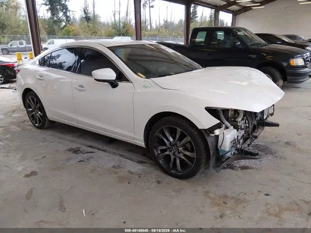 JM1GL1X54H1111850 — 2017 Mazda MAZDA6 Grand Touring, Передняя часть, фото до ремонта