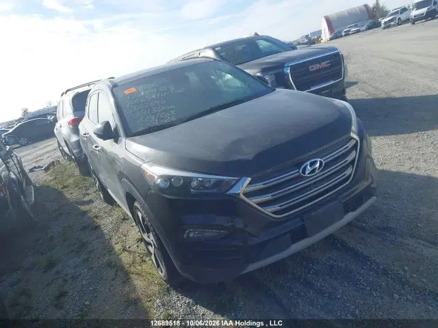 KM8J3CA21JU662690 — 2018 Hyundai Tucson Limited/Sport And Eco/SE, Repossession, фото до ремонта