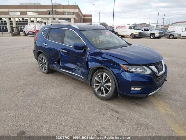 JN8AT2MV0JW322587 — 2018 Nissan Rogue SL, Правый бок (Right Side), фото до ремонта