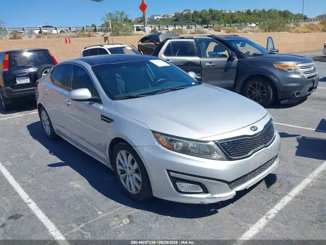 5XXGN4A73EG303394 — 2014 Kia Optima EX, Естественный износ, фото до ремонта