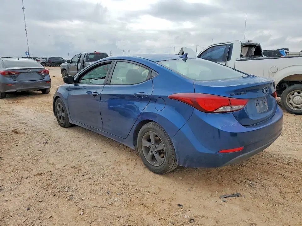 2014 HYUNDAI ELANTRA VIN KMHDH4AE2EU062782 фото 2