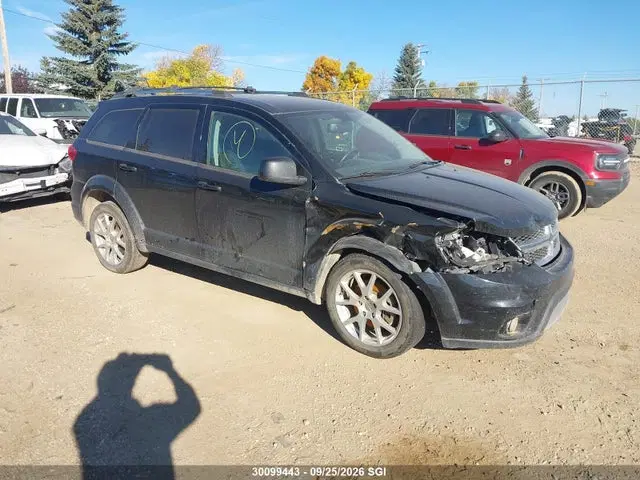 3C4PDCCG4GT119602 — 2016 Dodge Journey SXT/Limited, Передняя часть справа (Right Front), фото до ремонта