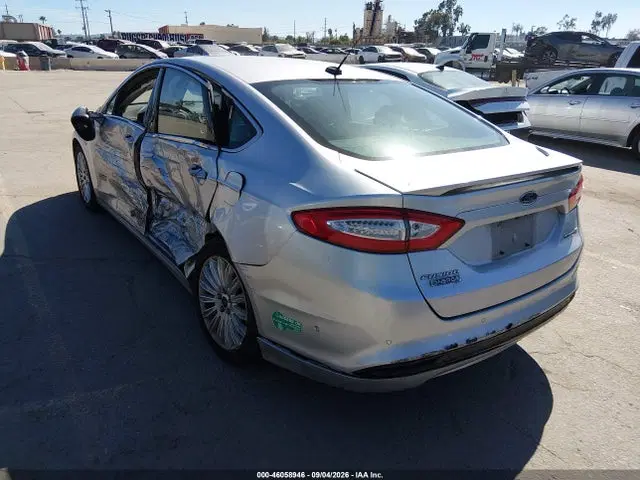 2014 Ford Fusion Energi Titanium VIN 3FA6P0SU8ER316586 фото 3