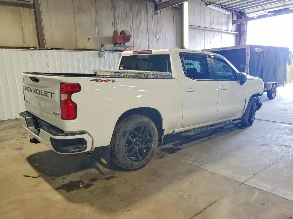 2022 CHEVROLET SILVERADO VIN 3GCUDEET1NG588144 фото 3
