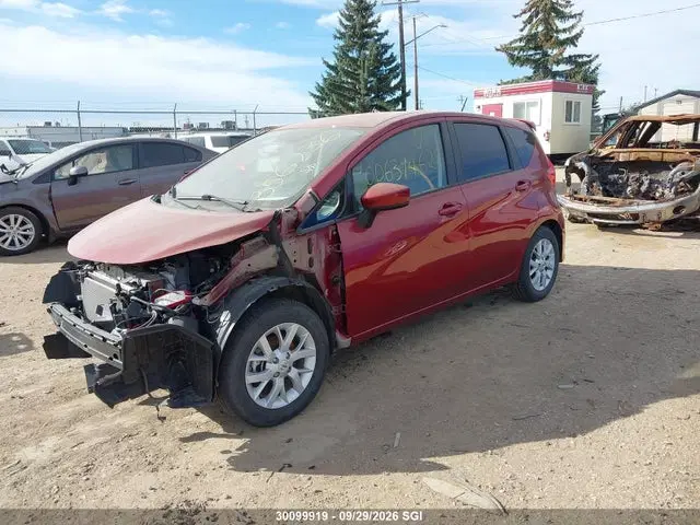 2019 Nissan Versa Note S/sr/sv VIN 3N1CE2CP4KL356236 фото 2
